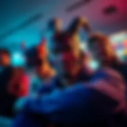 Group of fans looking at a screen with puzzled expressions, searching for news on Trickster rework