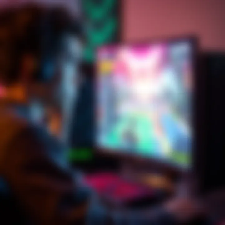 A new gamer looks puzzled at their monitor, showing an unexpected rank placement in a competitive game.