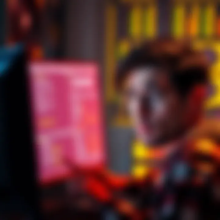 A person looks puzzled while reading about VRAM and RAM specifications on a computer screen.