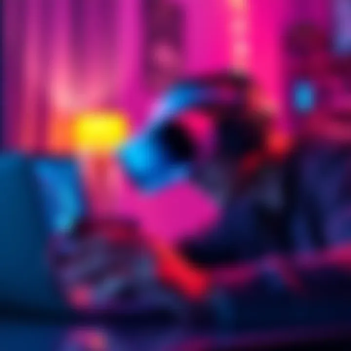 Connecting PSVR2 to Laptop A person connecting a PSVR2 headset to a laptop using an HDMI cable and an external adapter.