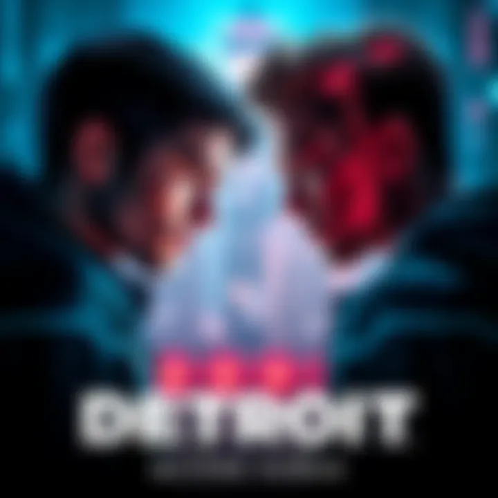 Connor and Markus face off, representing good and evil choices in Detroit Become Human