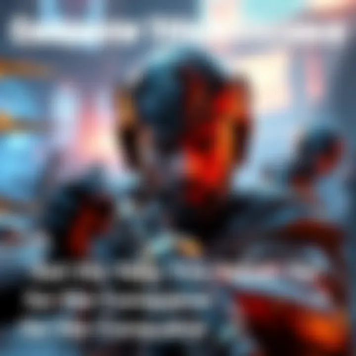 A player character in action, focused on completing a challenging game objective to earn the Conqueror title, with a vibrant game environment around them.