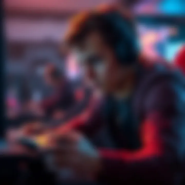 A gamer looks frustrated while playing on a console, showing signs of concern about possible hacking affecting their match performance.