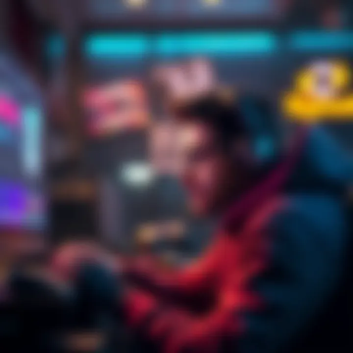 Console gamer checking Twitch drops A console gamer looks at their screen, waiting for Twitch drops to appear. Frustration can be seen as the screen shows no updates.