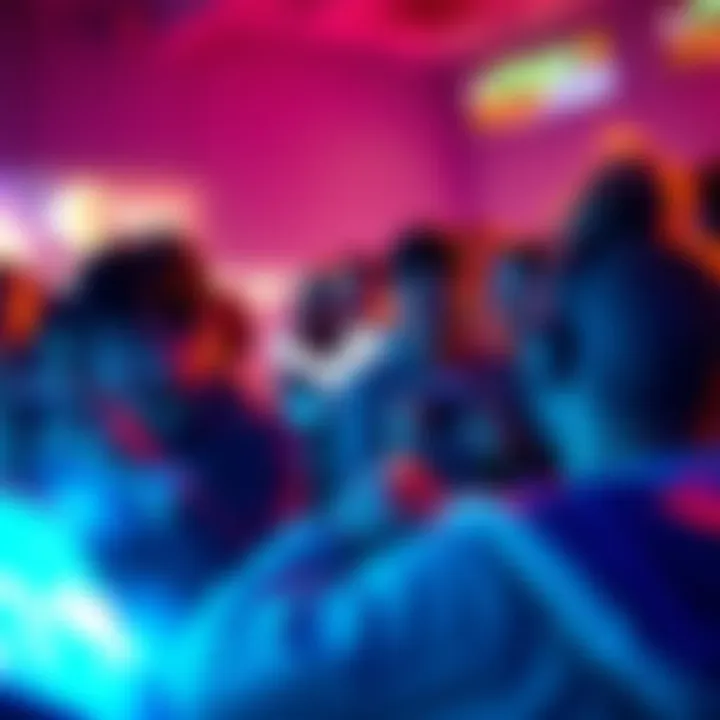 Group of console players engaging with Steam, showing surprise and joy at the gaming platform