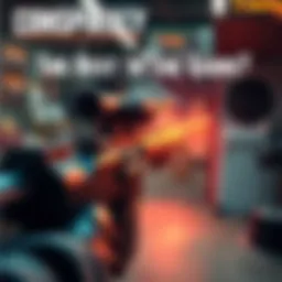 Sniper Rifle in Action Conspiracy Honed sniper rifle aimed at a target in a gaming environment