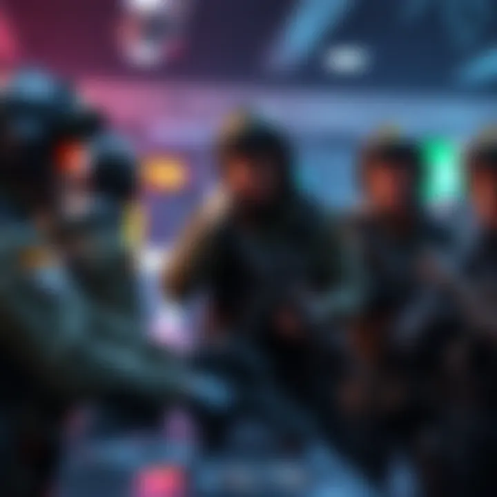 Players express frustration as control point officers ignore requests to revive fallen teammates in a game setting.