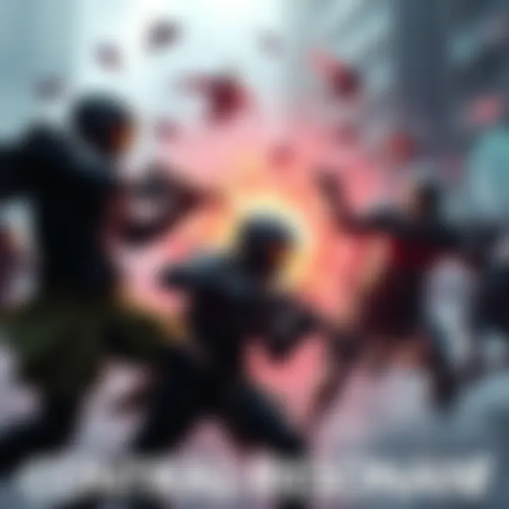 A depiction of the combat system in Control Resonant, showcasing action sequences and character movements.