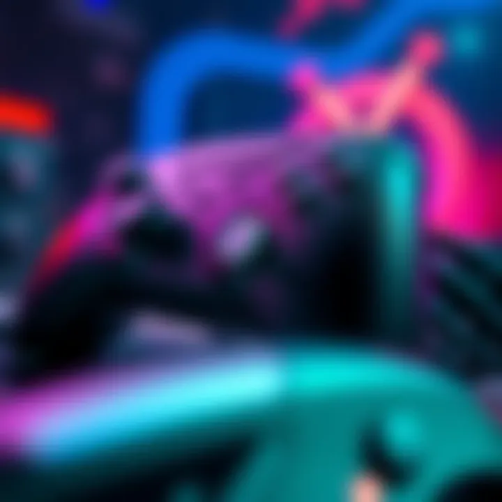 A close-up view of the Control Resonant gear, showcasing its sleek design and features, with a wishlist symbol in the background.