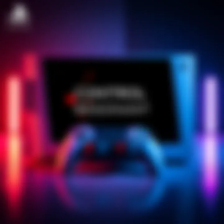 A PS5 console displaying the Control Resonant game, highlighting its exclusivity in early access