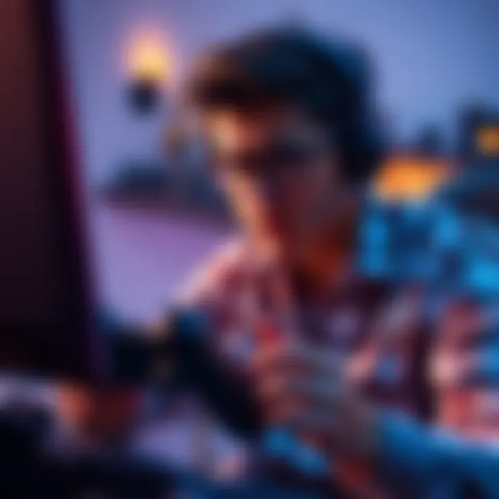 A gamer frustrated with a PC controller due to unexpected flips while dashing in a game