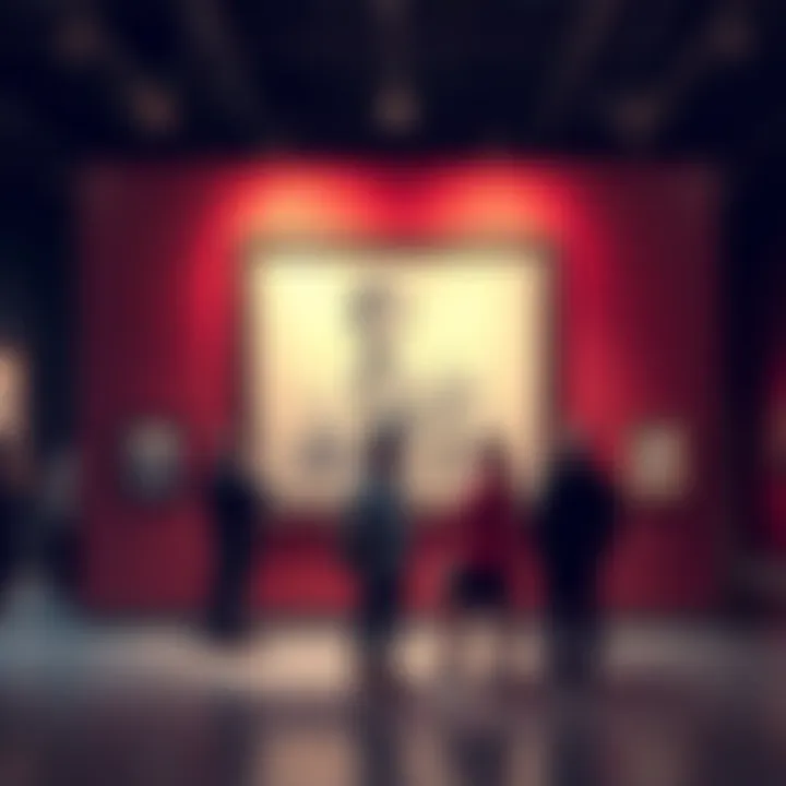 A provocative drawing displayed at an art exhibition, sparking debates on art and faith.