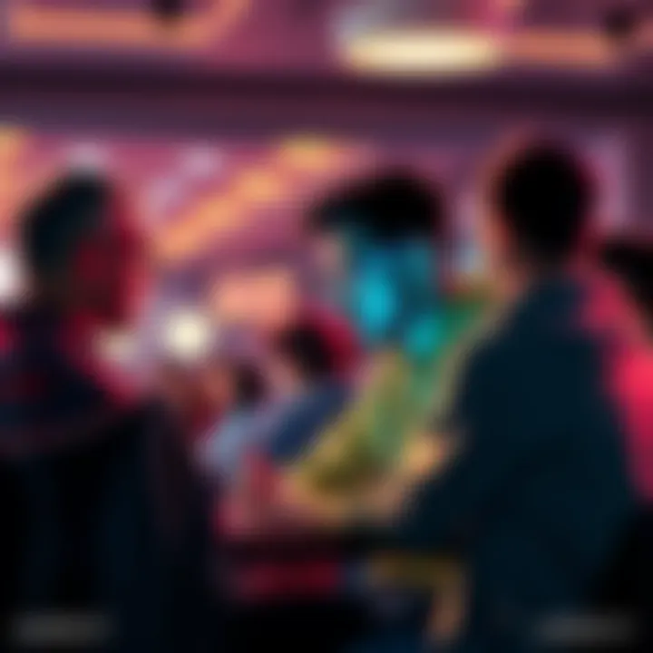 A group of people discussing online, showing reactions to a mod's leak of sensitive information in forums.