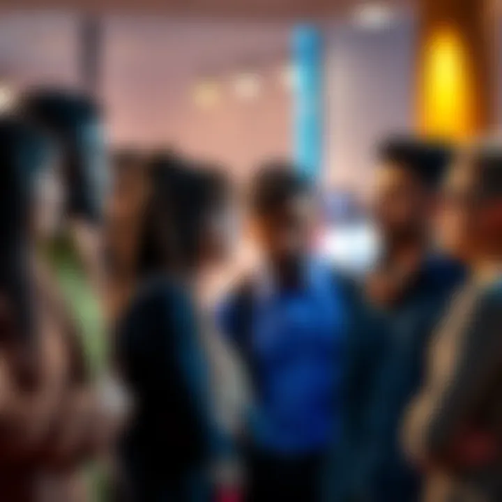 A group of diverse people engaged in a lively discussion, exchanging ideas about honesty and perceptions in daily life.