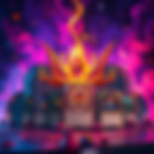 A collection of unique cards showcasing their creativity, set against a vibrant background.