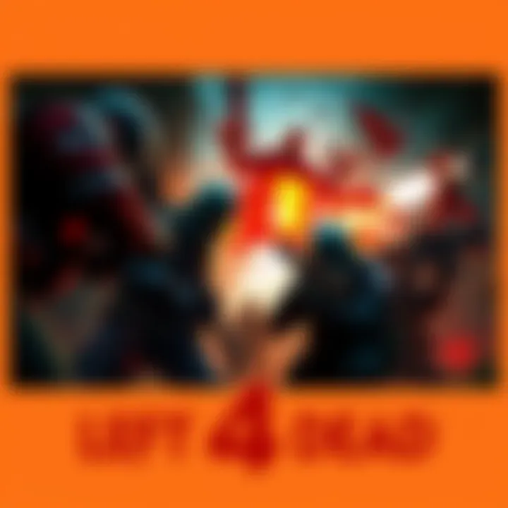 Players working together in an intense co-op game scenario, battling zombies and strategizing for victory.