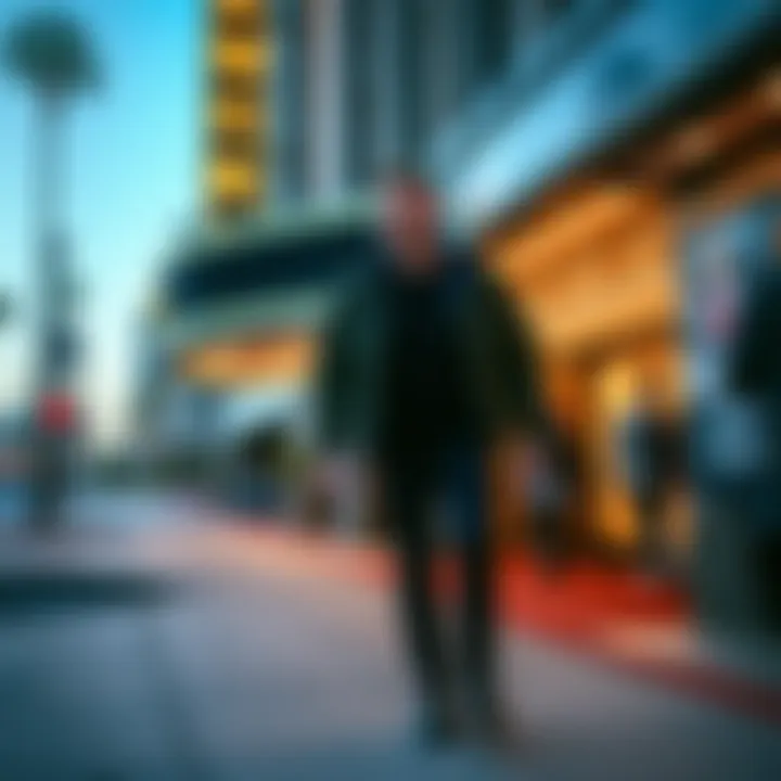 Cory Barlog Leaving Peacock Theater Cory Barlog exits the Peacock Theater in Los Angeles with staff from Santa Monica Studios, hinting at future game news.