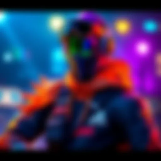 Bright and colorful new cosmetics event skin showcasing vibrant designs and details that excite fans