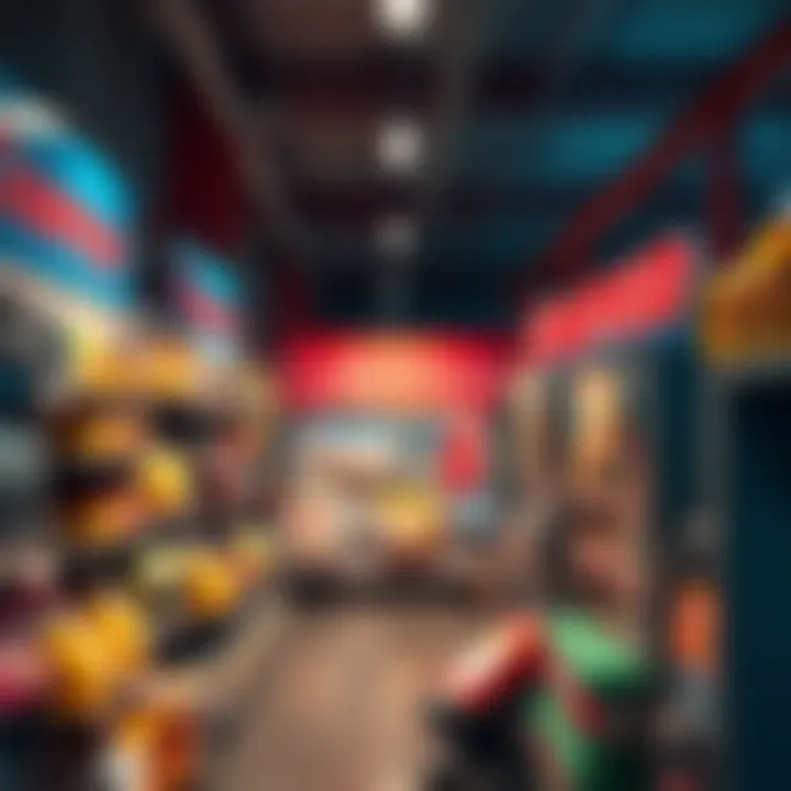 Costco Discounted Items A vibrant display of discounted items at Costco, showcasing various products available in a special deal.