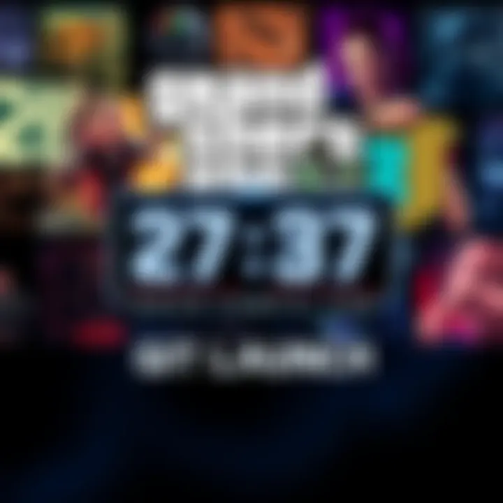 A vibrant countdown graphic showing 27 days until the new GTA game release with game elements in the background.
