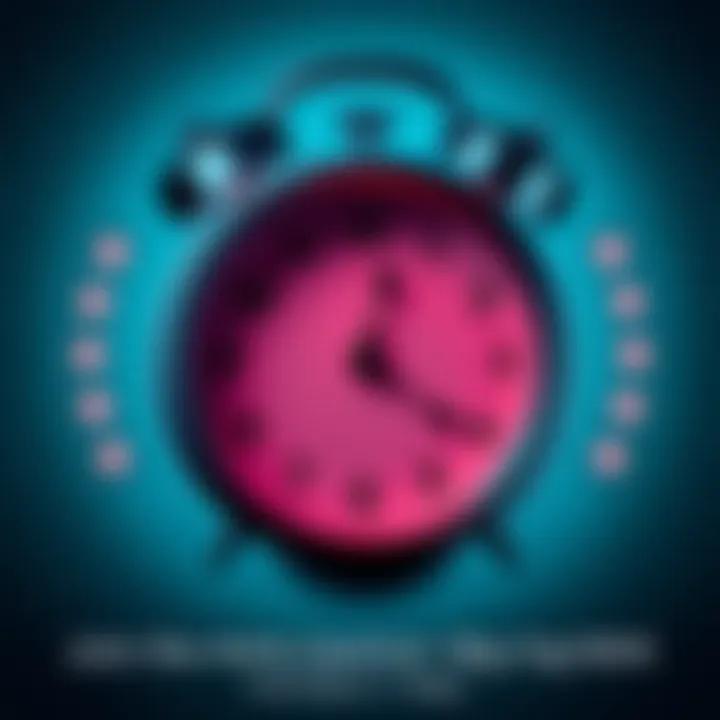 A ticking clock with seven days marked, symbolizing anticipation for an upcoming announcement