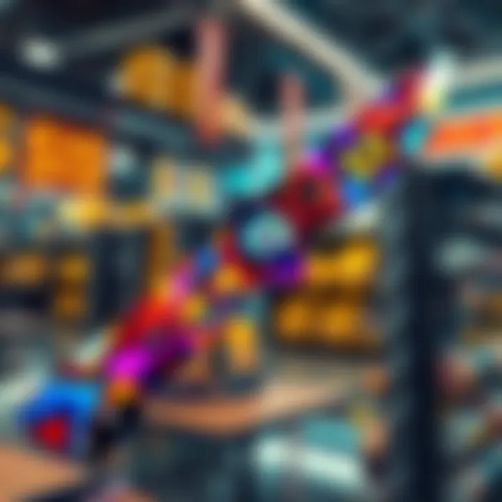 A shiny and colorful knife from Counter Strike displayed on a digital marketplace with price tags showing high dollar amounts.