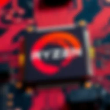 A close-up of a fake Ryzen 5500U chip exposed in a Chinese laptop investigation