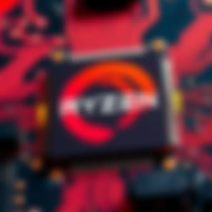 A close-up of a fake Ryzen 5500U chip exposed in a Chinese laptop investigation