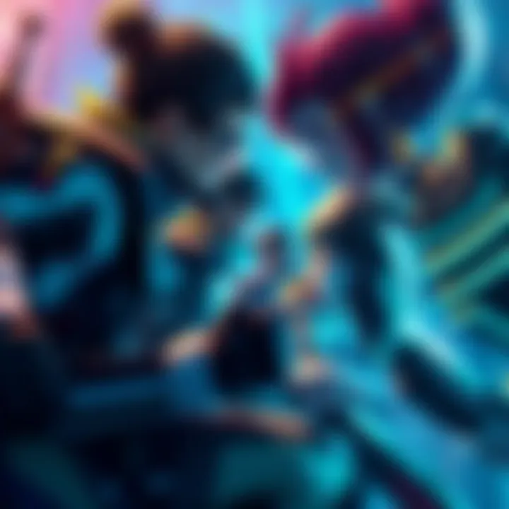 A team strategizing against fast-paced heroes in competitive play, focusing on maintaining stability while facing aggressive opponents.