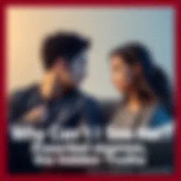 A couple sitting on a couch, facing away from each other, showing emotional distance while talking. One person looks concerned, the other appears disengaged.