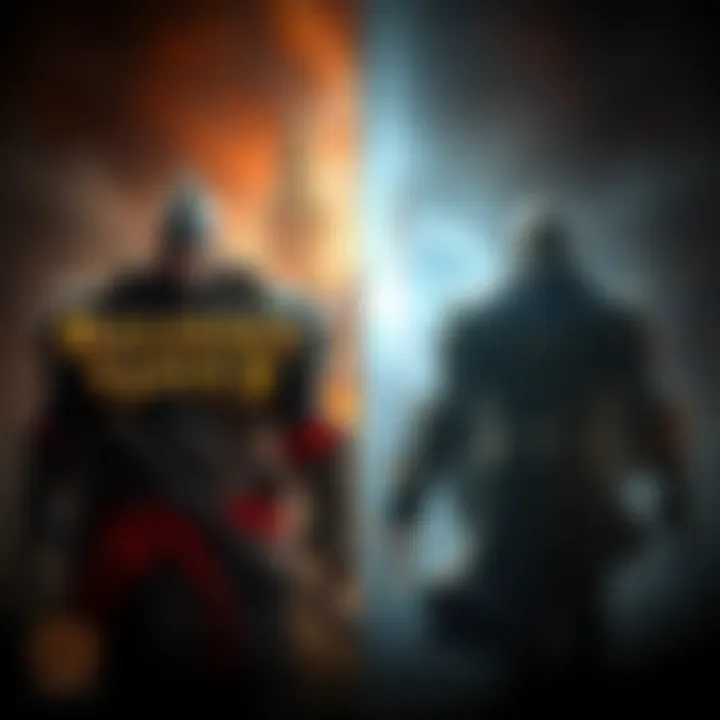 Game covers for Baldur's Gate 3 and Clair Obscur displayed side by side, highlighting their unique art styles.