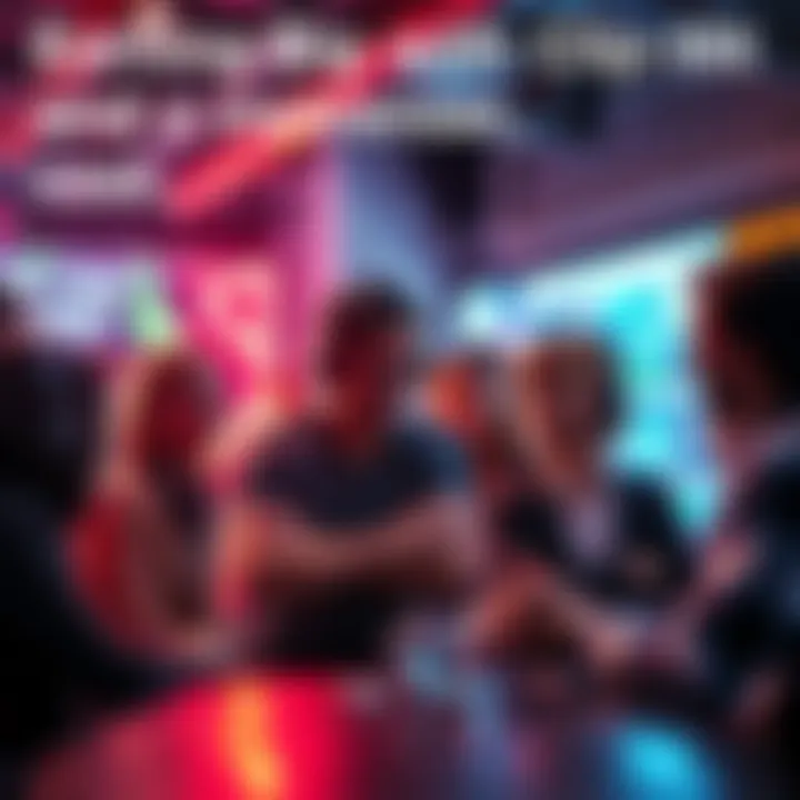 Group of people discussing their experiences with Clip I Hit and online earnings