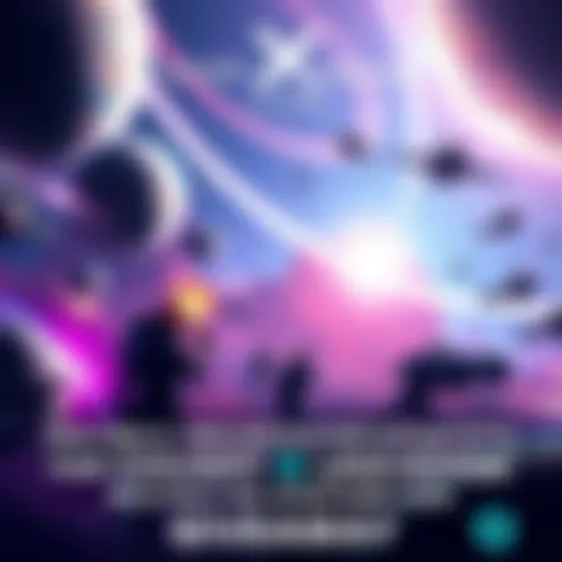 Covert X Universe Steam Key Giveaway Illustration showing a vibrant multiplayer space scene with planets and action elements, promoting the Covert X Universe Steam key giveaway.