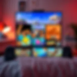 A selection of cozy puzzle games displayed on a gaming console with a comfortable background