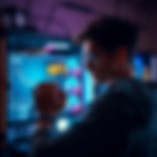 A person checks CPU temperature on a computer screen, showing a reading below 60 degrees Celsius, with a worried expression about safe placement of the component.