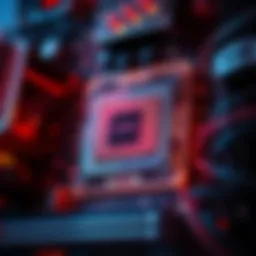 Image showing a CPU being tested for compatibility with a motherboard socket, illustrating potential misalignment