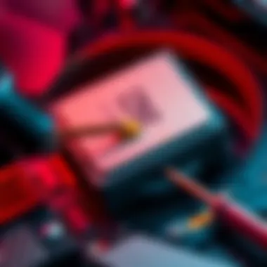 A close-up view of a CPU being removed from a cooler, showing thermal paste residue, with a screwdriver nearby for assistance.