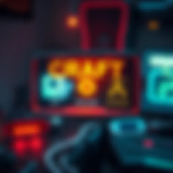 A visualization of a craft button interface showing material requirements and automated upgrades for a video game.