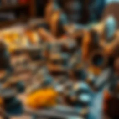 A table filled with various crafting materials, some labeled as useful, others marked as useless, highlighting the confusion in item descriptions.