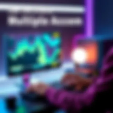 Creating Geometry Dash Accounts A person using a computer to create multiple Geometry Dash accounts on Steam