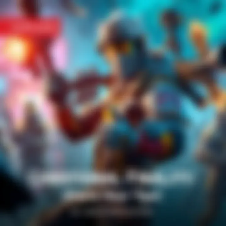 Creative Build Concept A player showcasing various gear and weapons with Conditional Finality in an action-packed game setting, encouraging collaboration and strategy sharing among players.