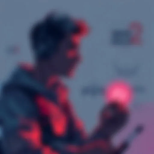 An illustration showing a game developer contemplating ideas with sketches of Dead Cells 2 in the background, emphasizing creativity over market demands