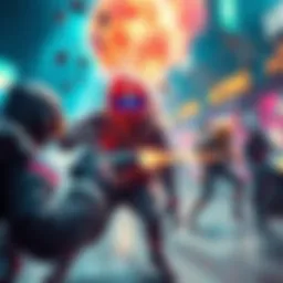 A player executing a unique strategy to eliminate game seeds in an exciting gaming scene.
