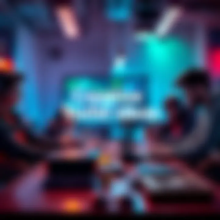 Creative Gaming Build Ideas Group of gamers brainstorming unique build ideas together at a table with gaming equipment