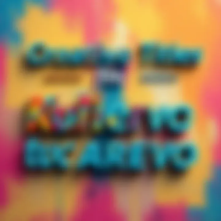 Creative Title Ideas for Kullervo A collection of different title ideas for Kullervo written in artistic fonts on a colorful background.