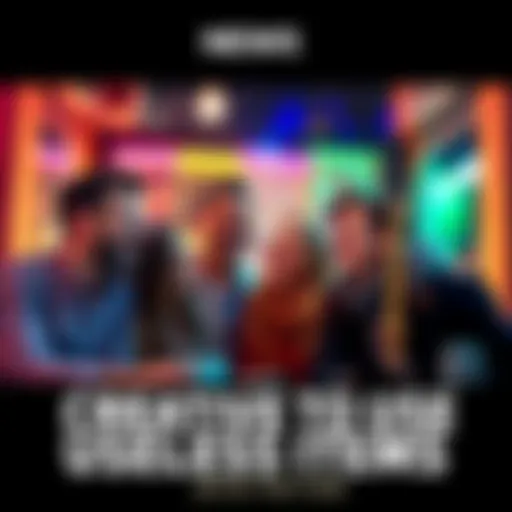 A group of friends laughing as they brainstorm funny uses for silly items like Bagpipes of Invisibility