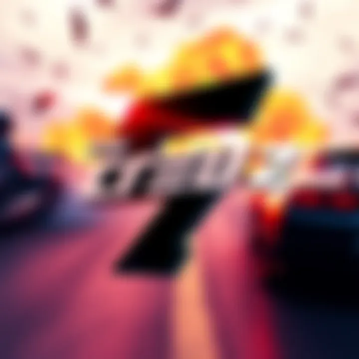 The Crew 2 logo with a vibrant background representing gaming excitement