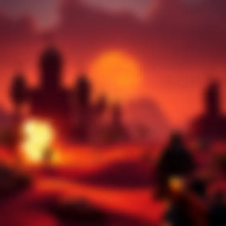 A screenshot showing Crimson Desert gameplay with visible Denuvo DRM logo