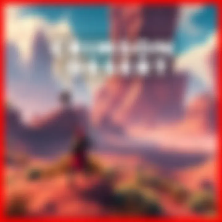 Crimson Desert Game Preview A player exploring a lush fantasy landscape in Crimson Desert, showcasing vibrant scenery and action-adventure elements.