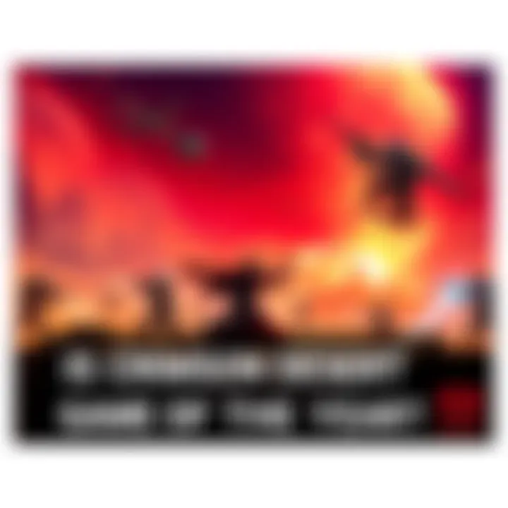 Crimson Desert gameplay scene Players engaged in combat in the vibrant world of Crimson Desert, showcasing various characters and environments